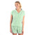 Seersucker PJ Short Set - Lime - Large