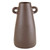 Tall Paper Mache Vase - Brown