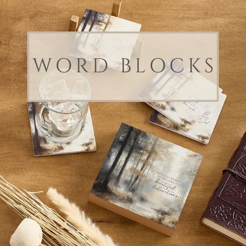 SHOP WORD BLOCKS