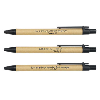Wood Scripture Pen Set - [Wholesale]Faithworks