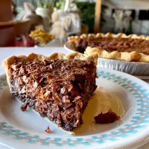 German Chocolate Pie (contains nuts) The Upper Crust