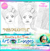 Past Challenge Image) ~ The theme is MISS DELIGHTFUL
Includes 5x 300res  A4 files, resized.. 
Check out all the entries in "Michelle's Creative Warriors" Facebook Group, in the "MISS DELIGHTFUL" Album:)