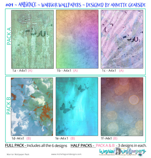 AMBIENCE ~ Warrior Wallpapers ~ PACK B ~ By Annette Gearside
Full pack = x8 - 300 - res files
1/2 packs = x5 -300 - res files (Pack A & Pack B) AMBIENCE ~ Warrior Wallpapers ~ PACK B ~ By Annette Gearside
Full pack = x8 - 300 - res files
1/2 packs = x5 -300 - res files (Pack A & Pack B)