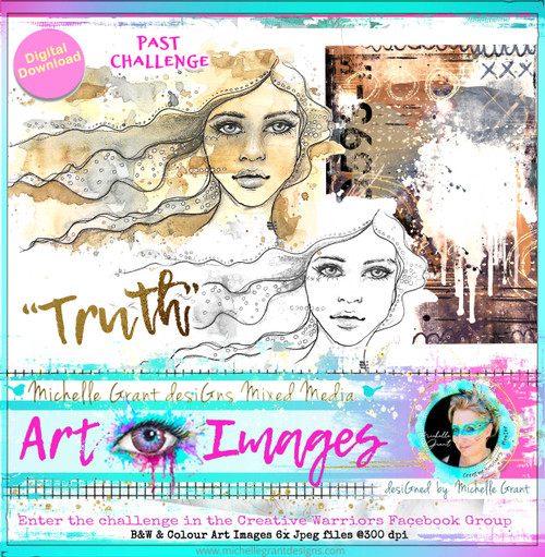 PAST Challenge Image JULY 23~ The theme is TRUTH.
Includes 6x 300res  A4 files, resized.. 
Check out all the entries in "Michelle's Creative Warriors" Facebook Group, in the "TRUTH" Album:) PAST Challenge Image JULY 23~ The theme is TRUTH.
Includes 6x 300res  A4 files, resized.. 
Check out all the entries in "Michelle's Creative Warriors" Facebook Group, in the "TRUTH" Album:)