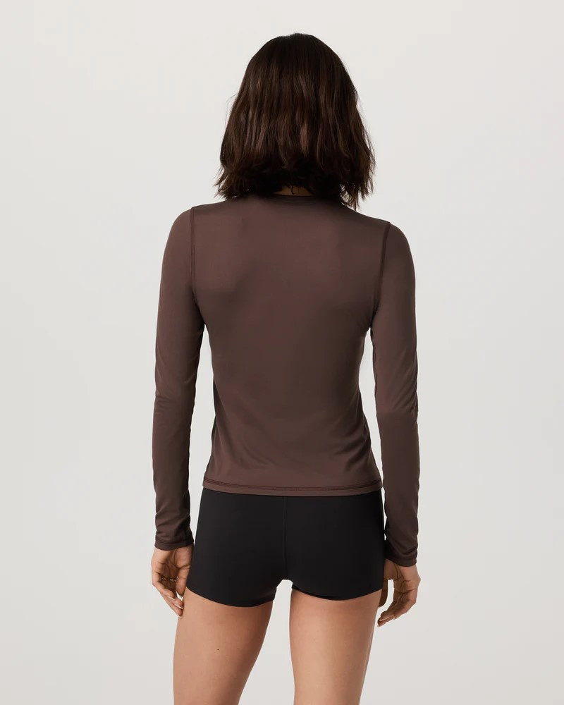 Vuori Long Sleeve Lux Crew Tee Women's Top