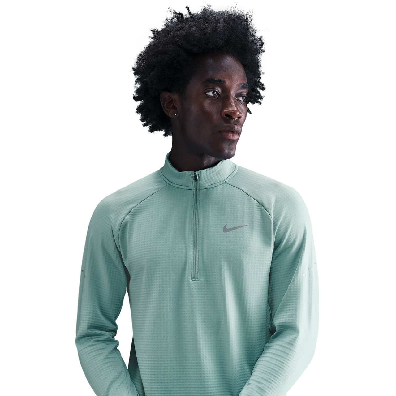 メンズNike stride ハーフジップ サーモフィットs Nike Stride Therma-FIT Repel Winterized 1/2 Zip Men's Running Top