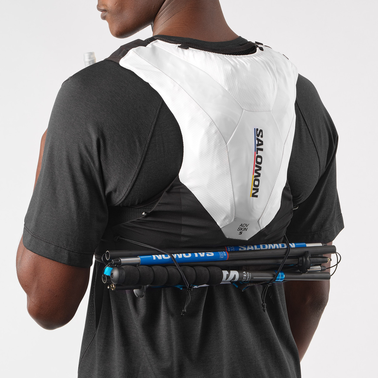 Salomon ADV SKIN 5 ブラック ADV SKIN 5 Unisex Running Vest with flasks included | Salomon
