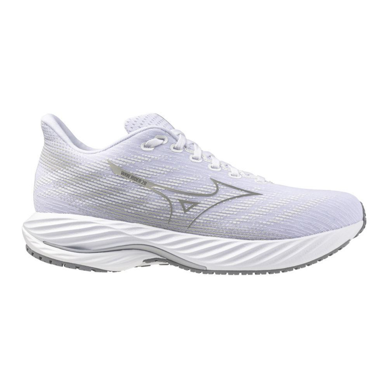Mizuno Wave Rider 28 ホワイト/ブルー　26.5 Men's Wave Rider 28 - Neutral Cushioned Running Shoes – Big