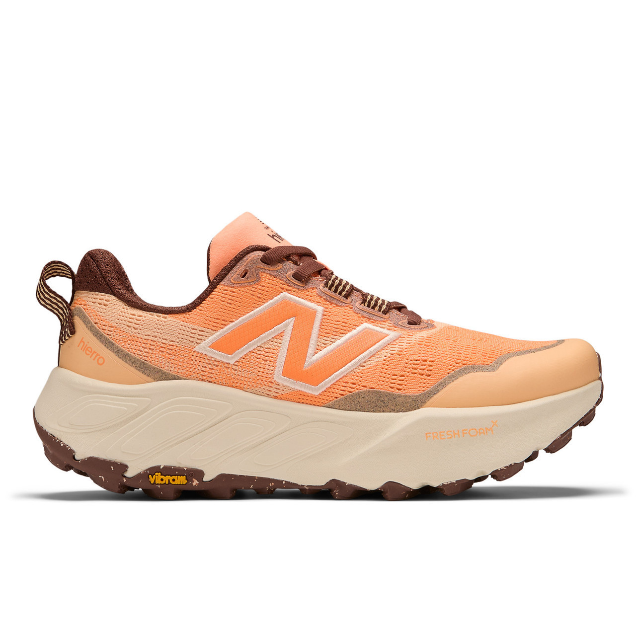 New Balance Fresh Foam Hierro v6 Mens 9.5‎ D Orange Trail Running Shoes Vibram New Balance Hierro v9 Extra Wide Men main image 3