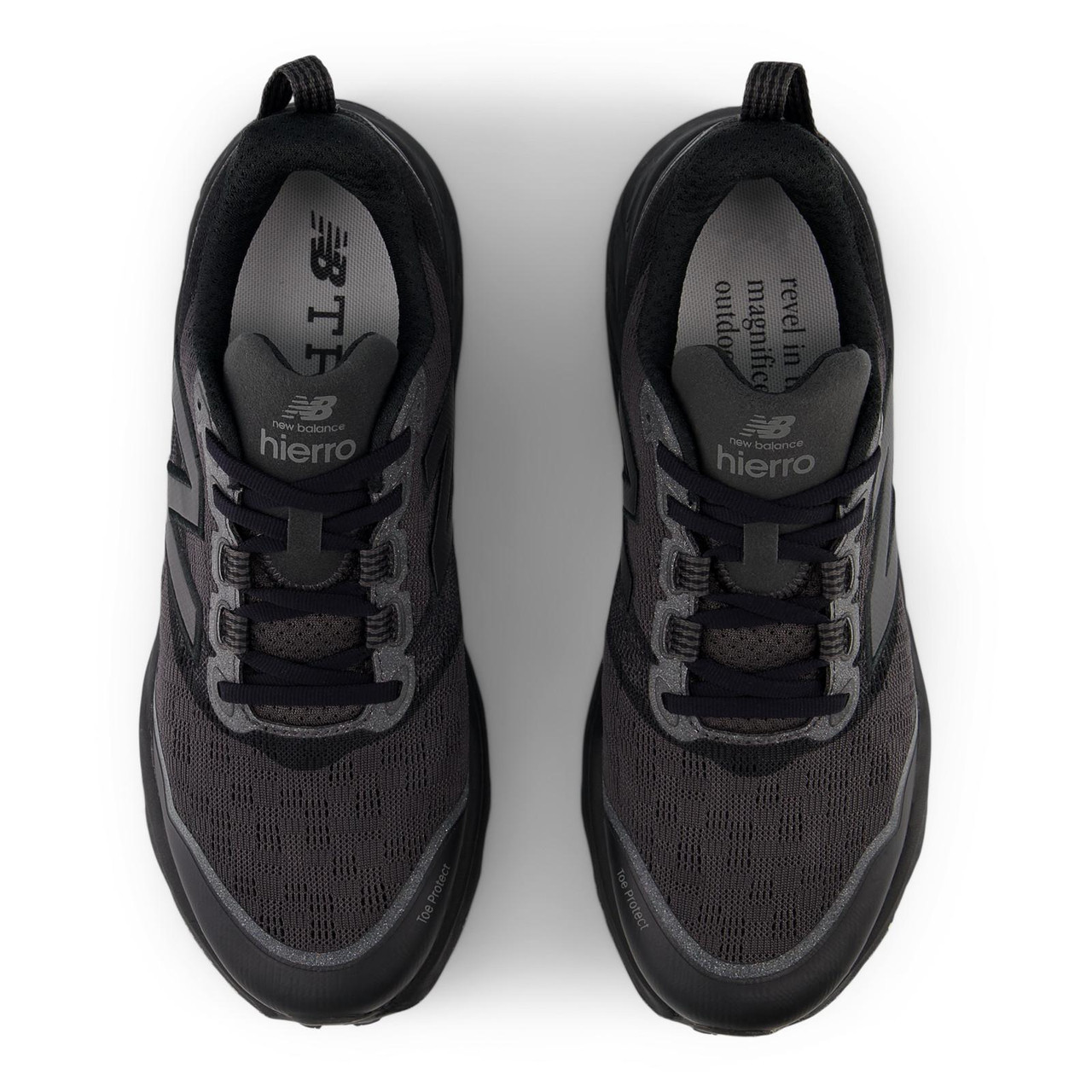 New Balance Hierro Men\'s Black Running Shoes size 9 D Black New Balance Fresh Foam X Hierro V9 - JD Sports Global main image 4