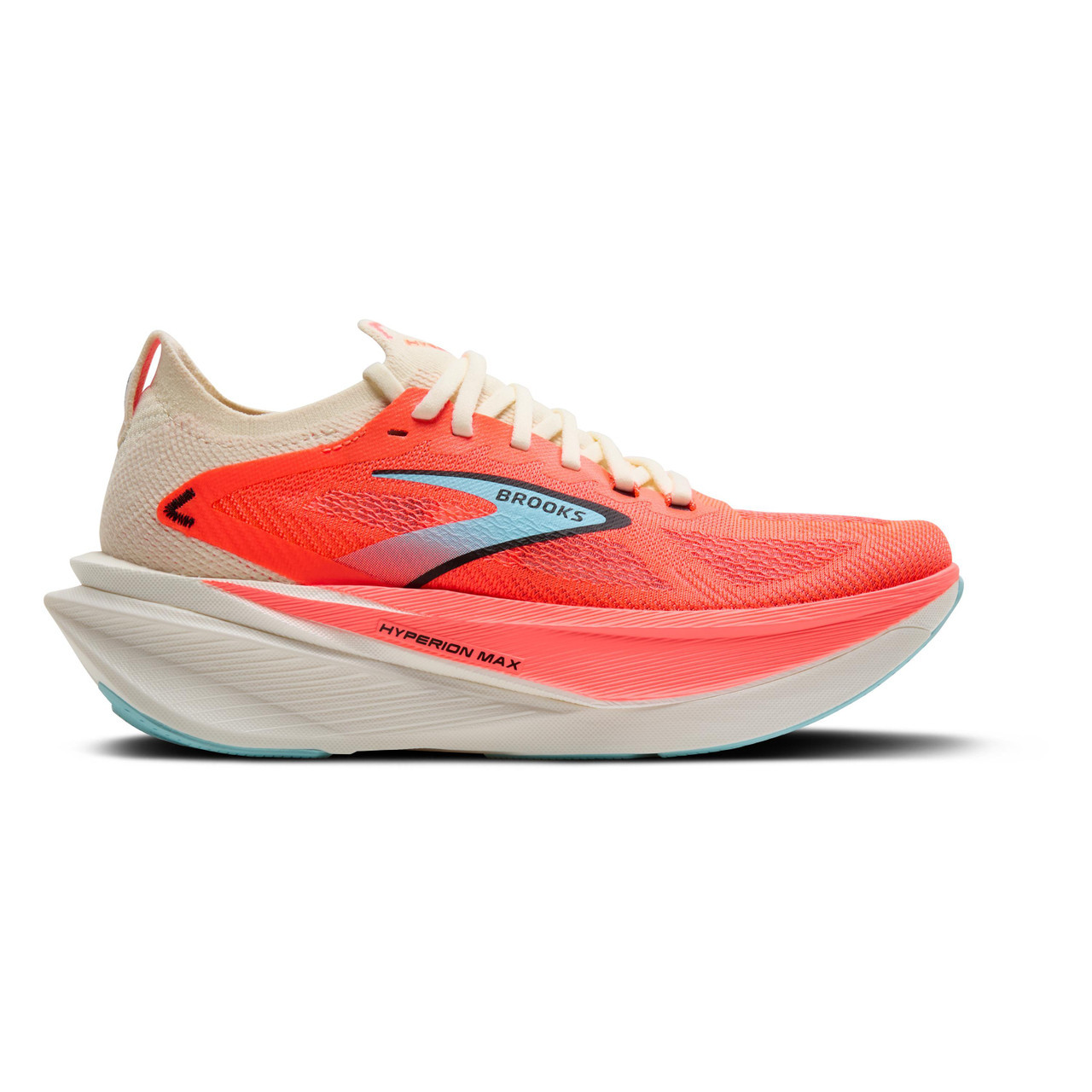Brooks Red and White Athletic Shoes with Breathable Mesh‎ Brooks Men main image 2