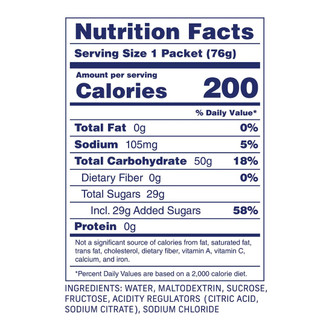 Carbs Fuel Original 50G Energy Gel