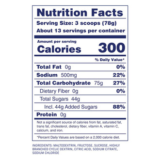 Carbs Fuel Original 1000G Sport Drink Mix