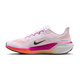 WHITE/BLACK-FIRE PINK-ORANGE PULSE