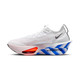 WHITE/BLACK-PLATINUM VIOLET-SILT RED
