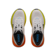 WHITE / NEON TANGERINE