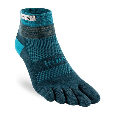 Injinji Trail Midweight Mini Crew Toe Socks