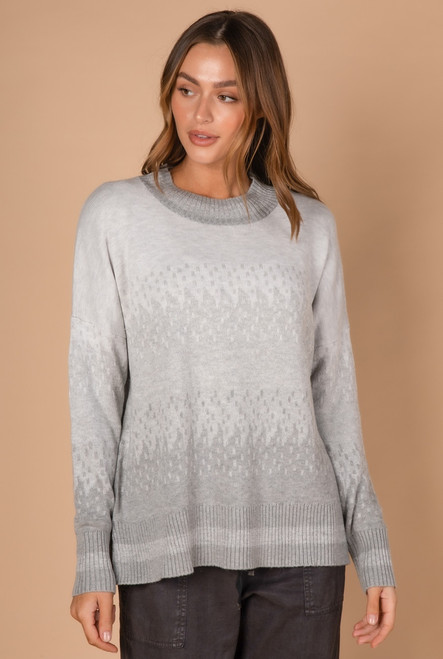 Intarsia Knit - Marl Combo