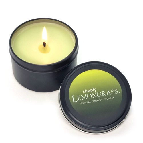 Scented Travel Candle - Lemongrass