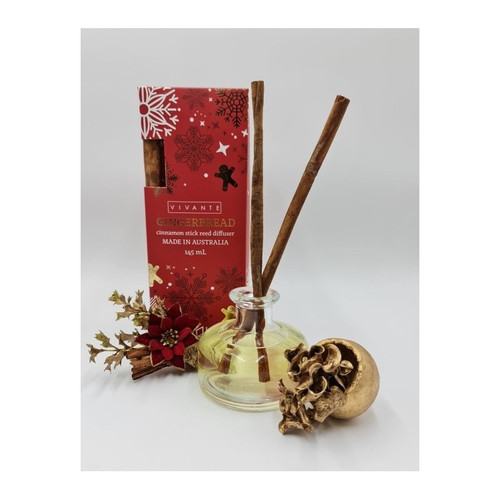 CHRISTMAS CINNAMON STICK DIFFUSER-145 ML - GINGERBREAD