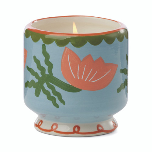 Adopo Flower Ceramic Candle - Cactus Flower