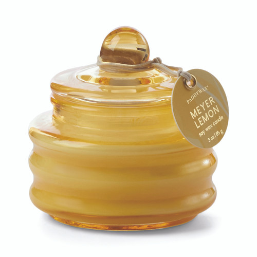 Beam 3 oz. Glass Candle Yellow - Meyer Lemon