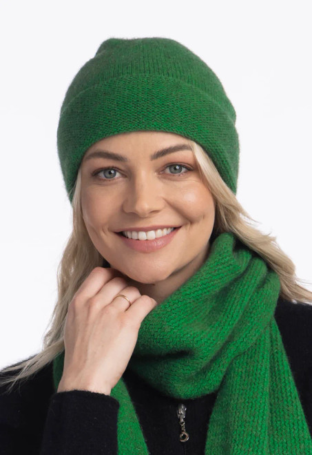 Plain Beanie - Emerald