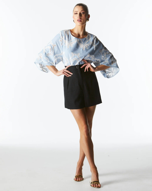 The Avenue Top - Chambray