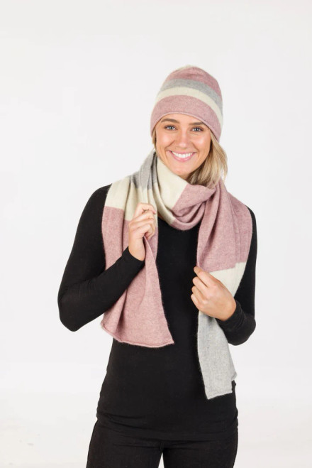 Travel Scarf - Lily Stripe