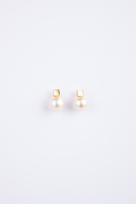 Windsor Earrings - Pearl