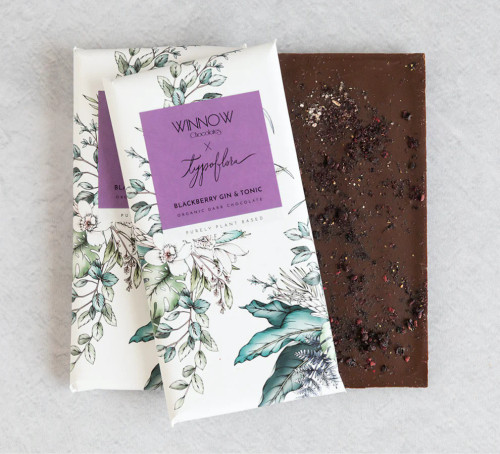 Choc Block Organic Dark - Blackberry, Gin & Tonic