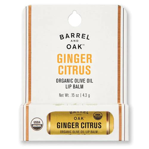 Olive Oil Lip Balm - Ginger Citrus 4.25gm