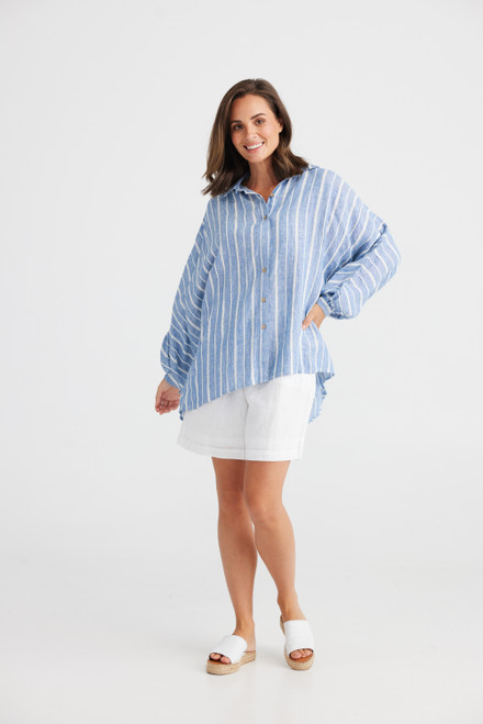 Cliffside Shirt - Nautica Stripe