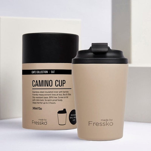 Camino 12oz Reusable Coffee Mug - Oat