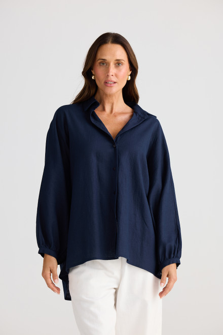 Monty Shirt - Navy