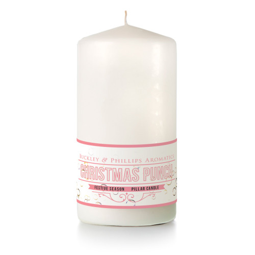 Pillar Candle Christmas - Christmas Punch