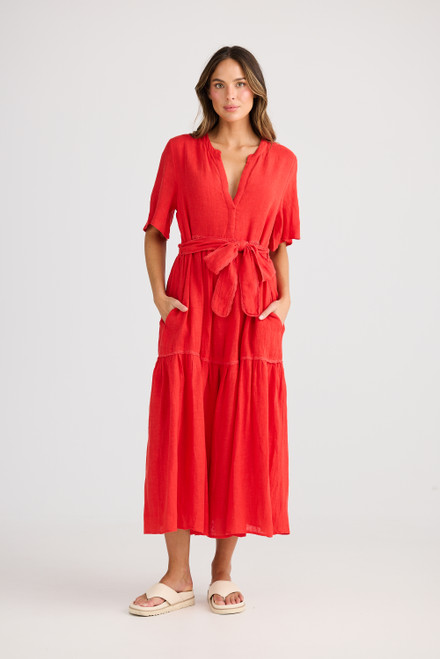 Lynwood Dress - Red