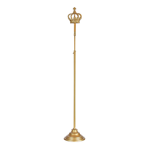 Wreath Stand Gold Metal - Crown