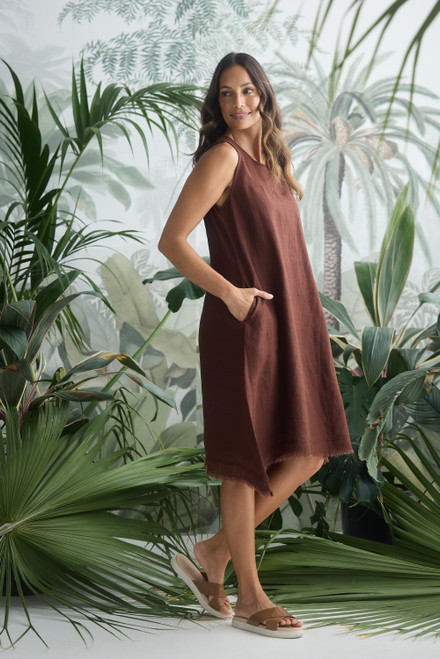 Miranda Dress - Chocolate