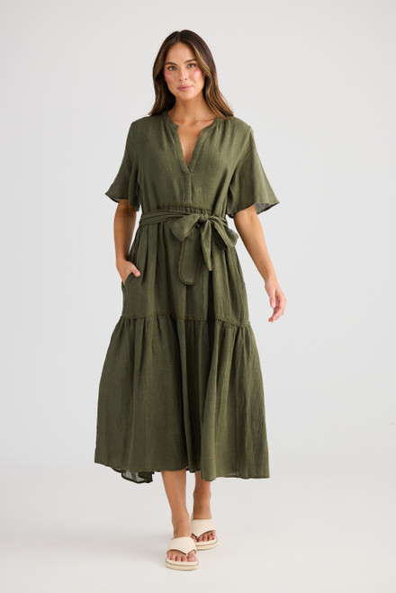 Lynwood Dress - Olive