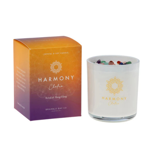 Crystal & Soy Candle - Harmony - Chakra