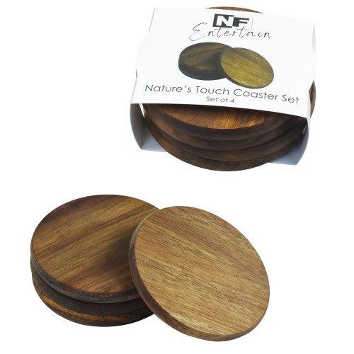 Coaster Set/4 - Acacia Wood