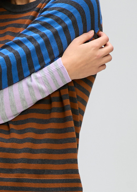 Retro Bands Crew Jumper - Charcoal