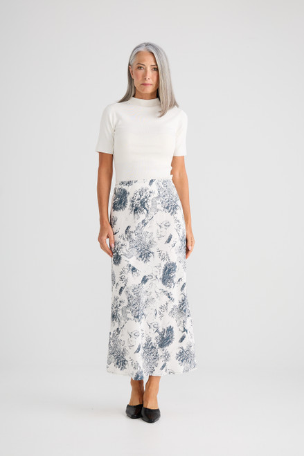 Rosette Slip Skirt