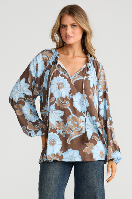 Billy Ray Top - Chocolate Ibiza