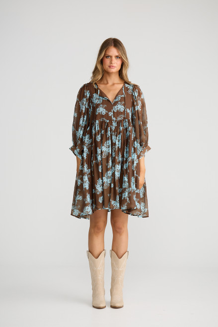 Wisteria Mini Dress - Mistflower
