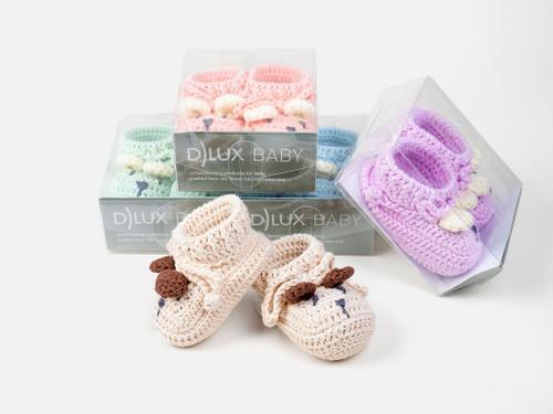 Tilly Bear Baby Bootees