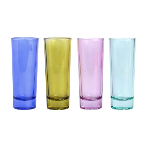 The Gracie Shot Glasses - Multicolour Set of 4