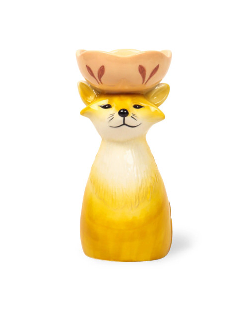 Retro Folk Stoneware - Foxy Vase
