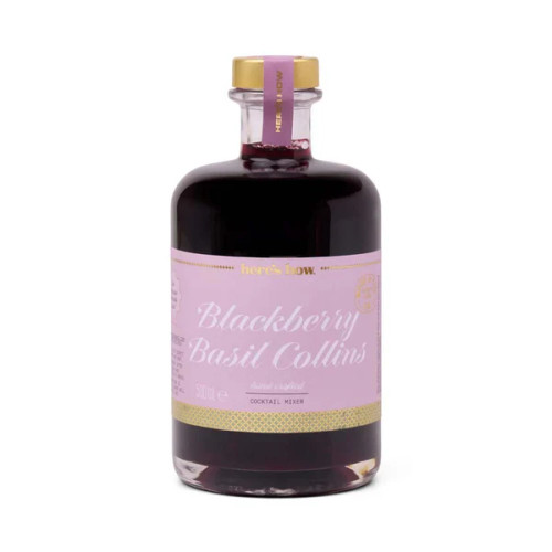 Cocktail Miker - Blackberry Basil Collins